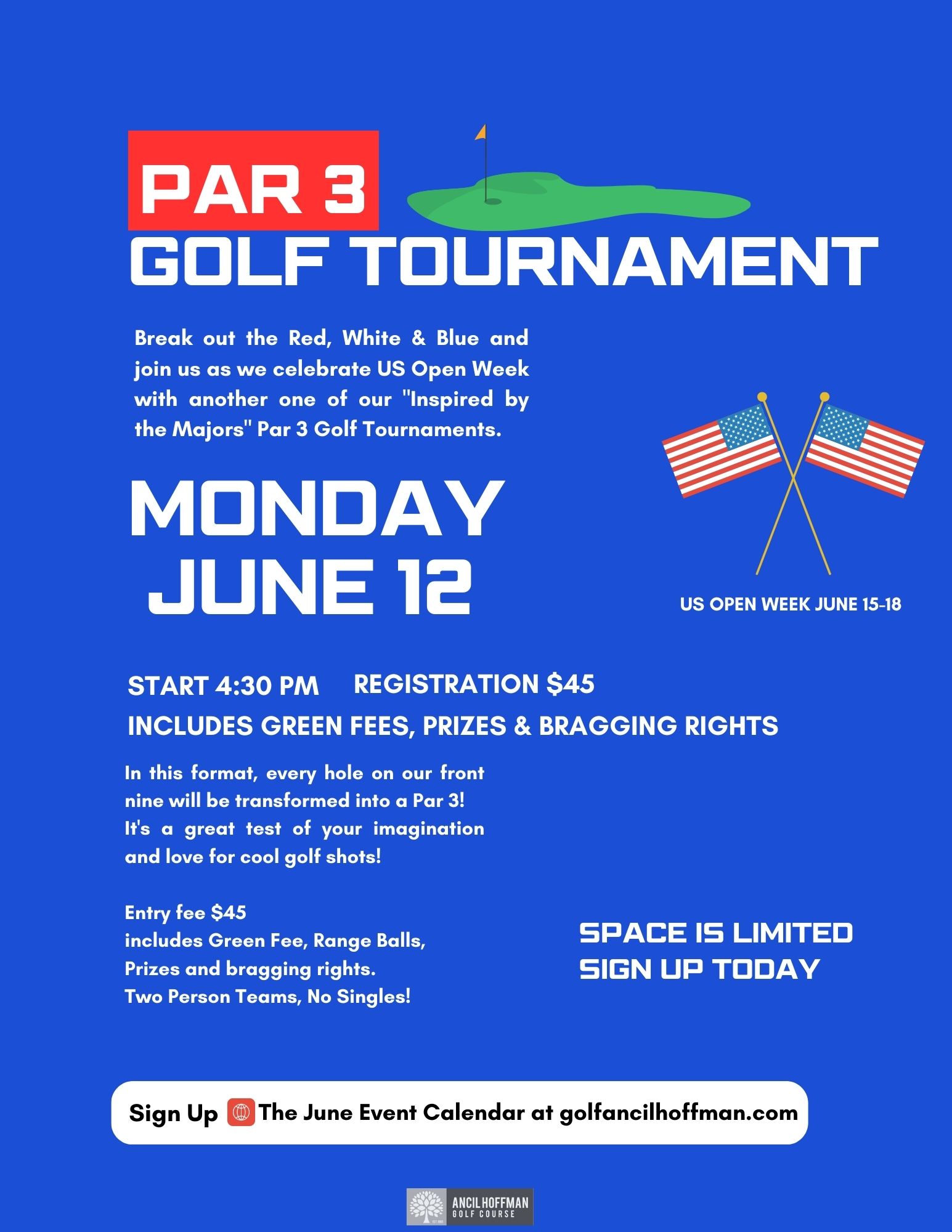 June 12 par three tournament