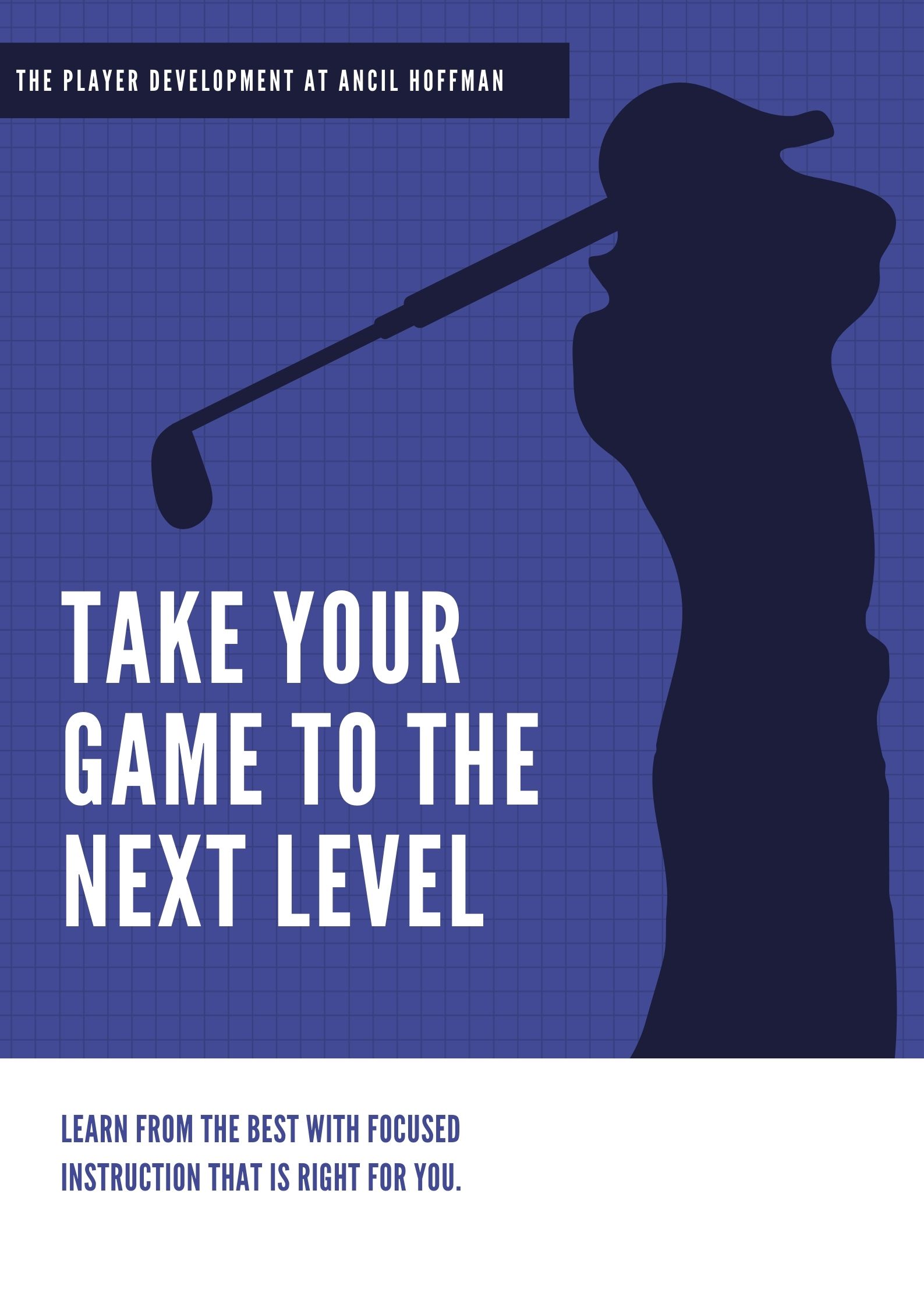 Generic Golf Instruc Image flyer call kfitz
