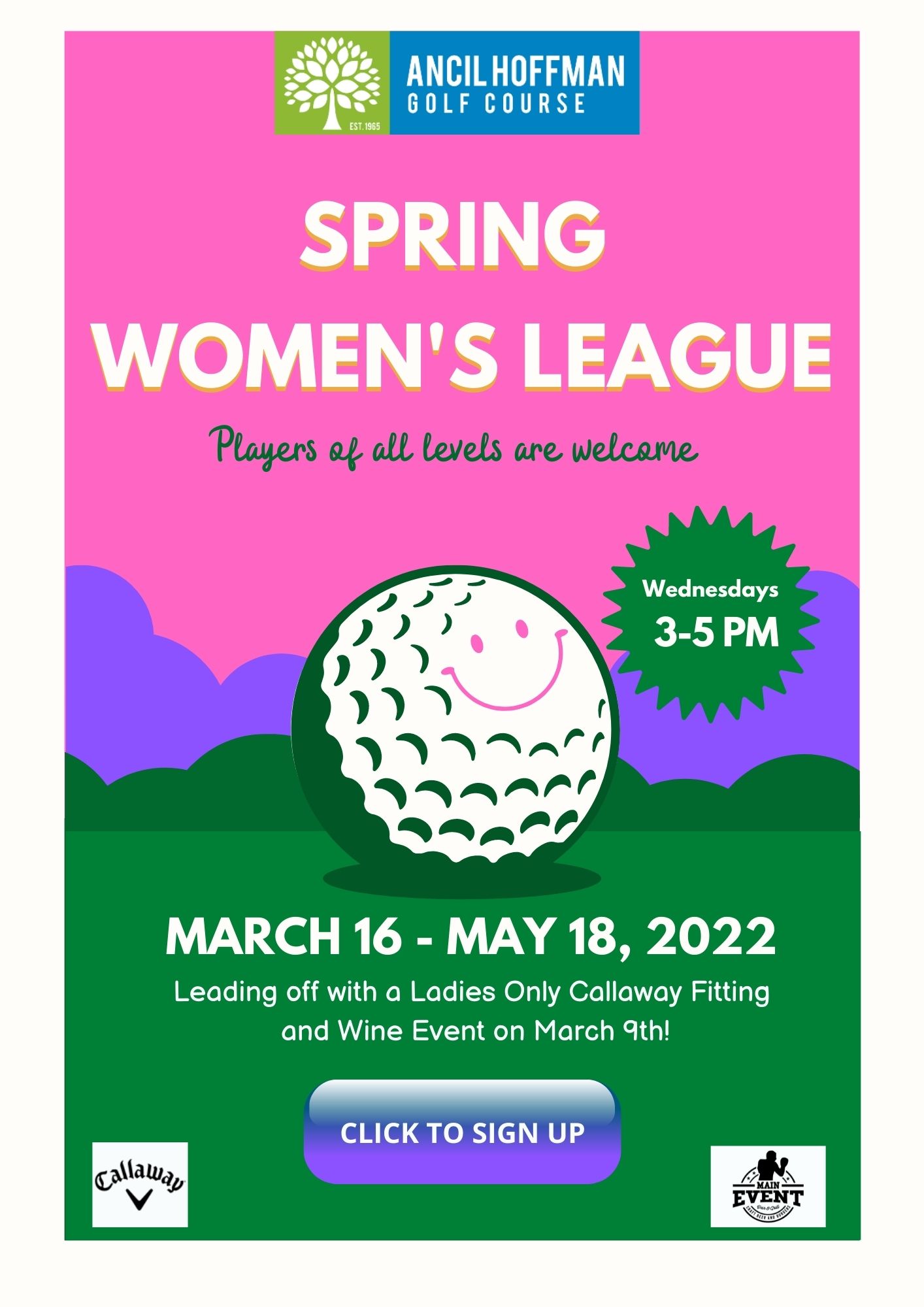 Womens League March FLYER WEB